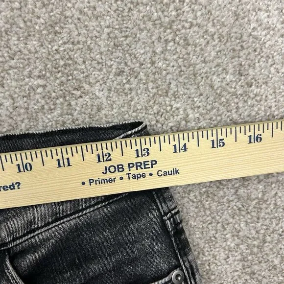 Frame Le Sylvie Slender Straight Jeans Women's‎ SZ 28 Distressed Raw Hem Stretch - Picture 7 of 10